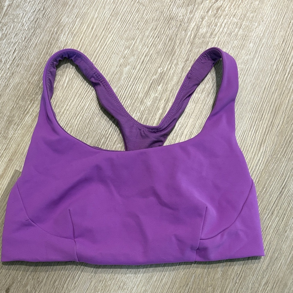 lululemon athletica Vibrant Purple Sports Bra